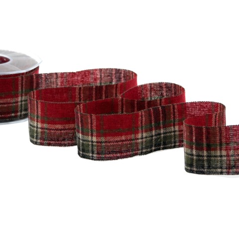 NASTRO TARTAN PLAID 45MM. 10MT. SCOZZESE